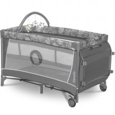 Дитячий манеж Lionelo Flower GREY STONE